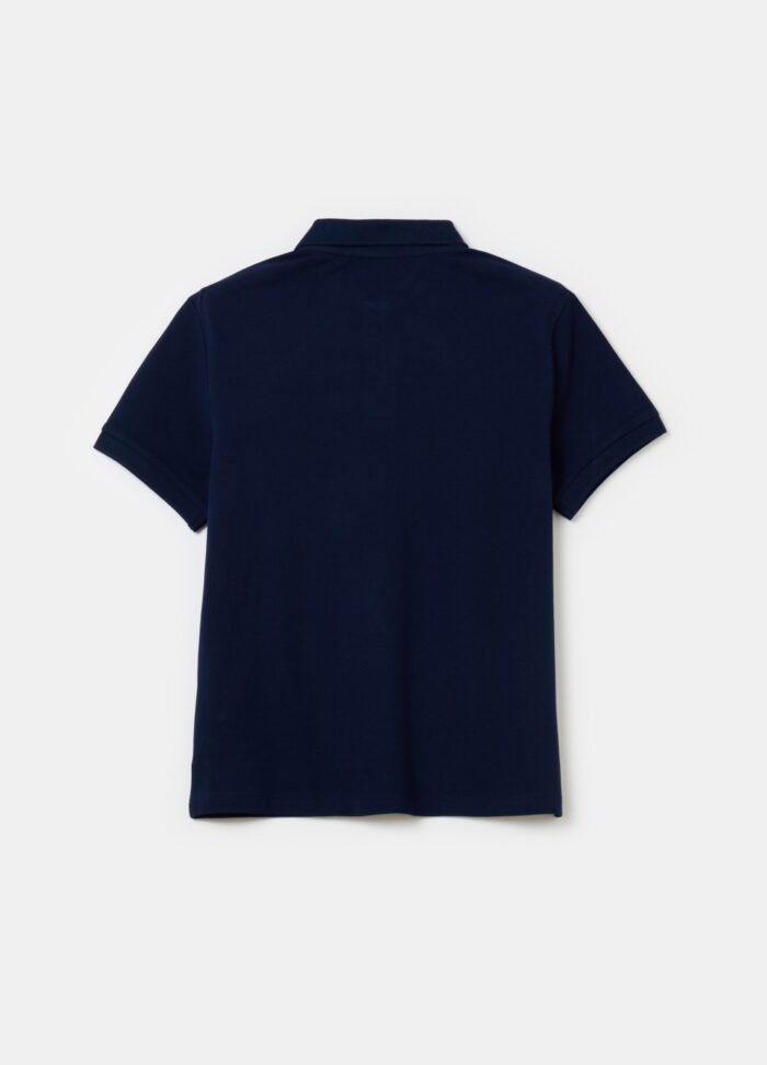 Boys' Polo Shirt – Dark Blue - Image 2