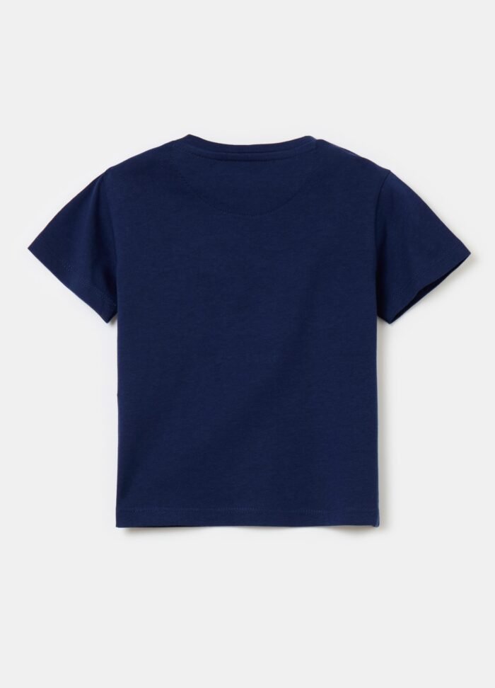 ⁦Boys' Cars T-Shirt – Dark Blue⁩ - الصورة ⁦2⁩