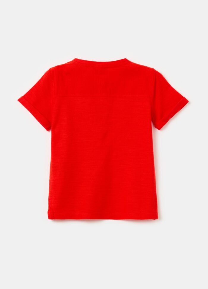 ⁦Baby Reversible Bucket Hat – Red⁩ - الصورة ⁦2⁩
