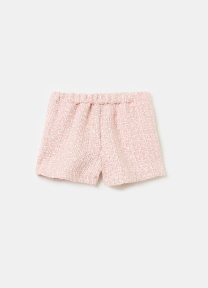 Girls' Textured Shorts – Multicolour - Image 2