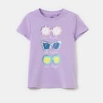 OVS T-Shirt W/Pr Light Violet