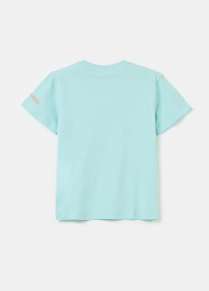 ⁦Boys' T-Shirt – Light Green⁩ - الصورة ⁦2⁩