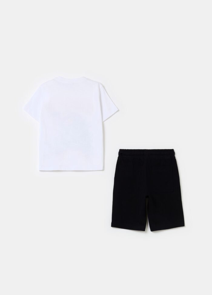 ⁦Boys' Jogging Set – Off White⁩ - الصورة ⁦2⁩