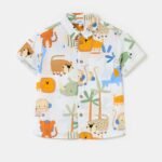 OVS Aop Jungle A Off White