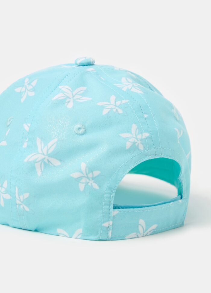 ⁦Girls' Baseball Cap – Aruba Blue⁩ - الصورة ⁦2⁩