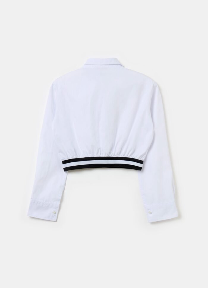 ⁦Girls' Shirt – White⁩ - الصورة ⁦2⁩