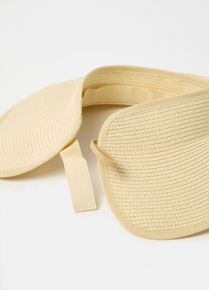 ⁦Women's Paper Straw Hat – Natural⁩ - الصورة ⁦2⁩