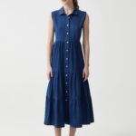 OVS Long Flounce Medium Lgh B