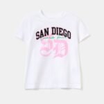 OVS T-Shirt Prin Optical Whit
