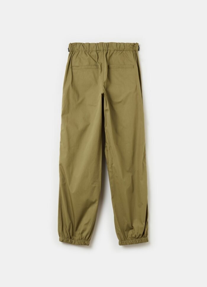 ⁦Girls' Parachute Trousers – Sage Green⁩ - الصورة ⁦2⁩