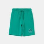 Boys' Cotton Shorts – Green
