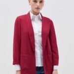 OVS Blz607 Fluid Tibetan Red