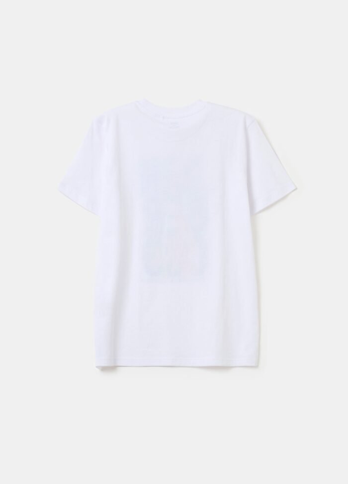 Boys' 3/4-Sleeve T-Shirt – White - Image 2
