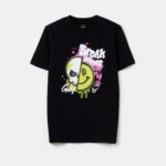 OVS Tsh 3/4 Col+ Black