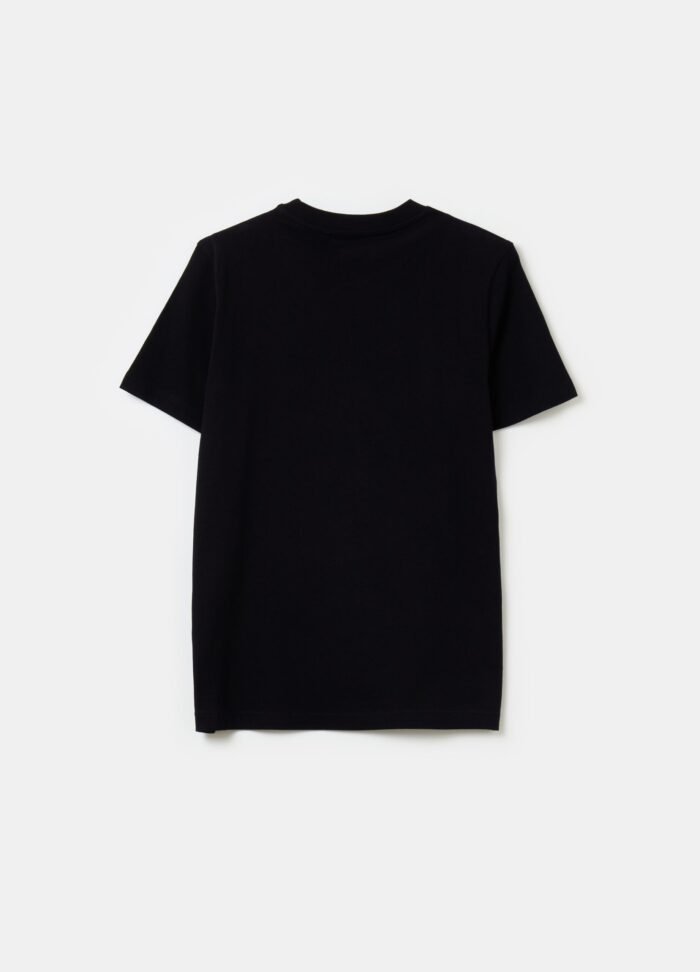 ⁦Boys' 3/4-Sleeve T-Shirt – Black⁩ - الصورة ⁦2⁩