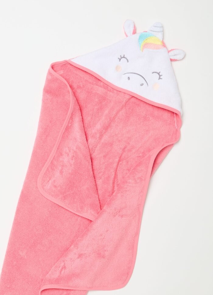 ⁦Baby Hooded Bathrobe – Conch Shell⁩ - الصورة ⁦2⁩