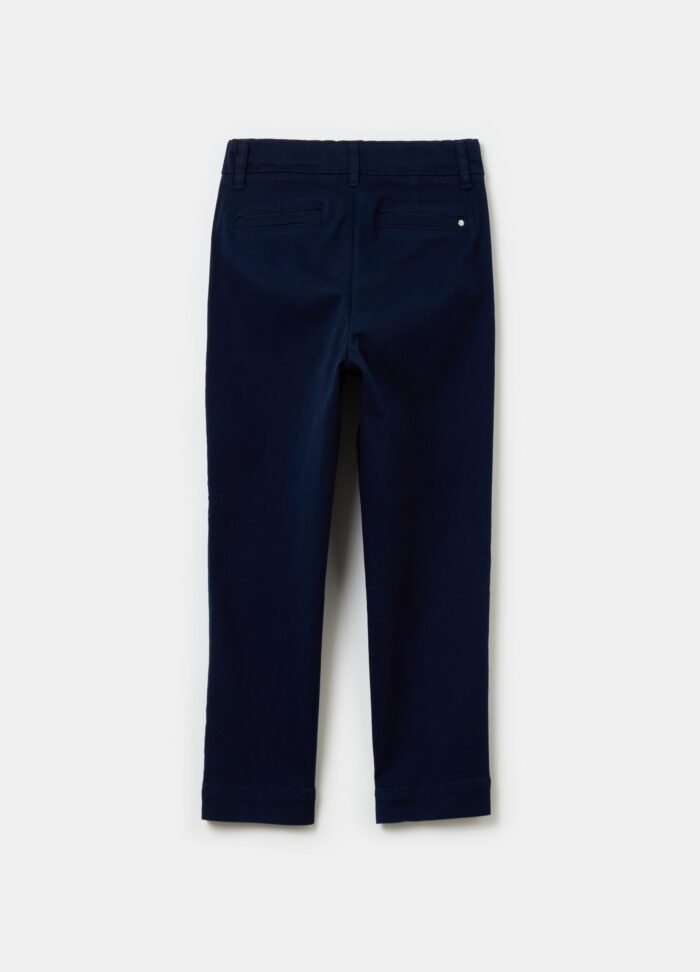 ⁦Boys' Formal Trousers – Dark Blue⁩ - الصورة ⁦2⁩