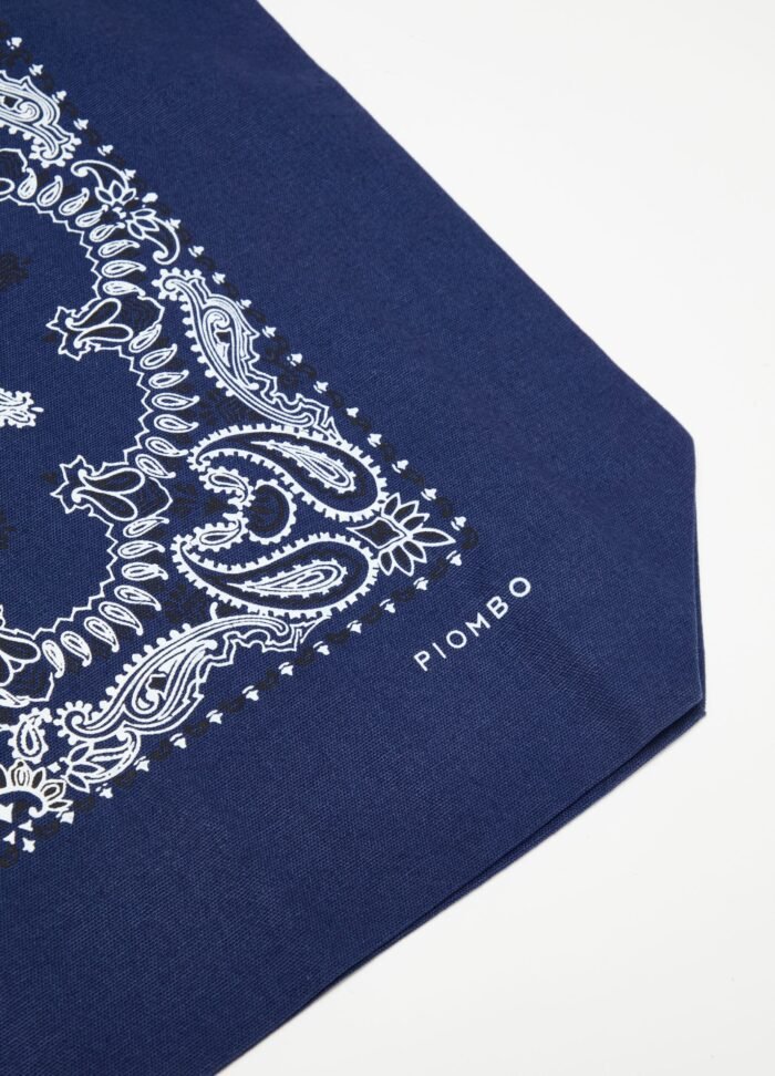 ⁦Men's Cotton Shopper Bag – Royal Blue⁩ - الصورة ⁦2⁩