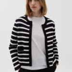 OVS Striped Jack Nero Riga Bc