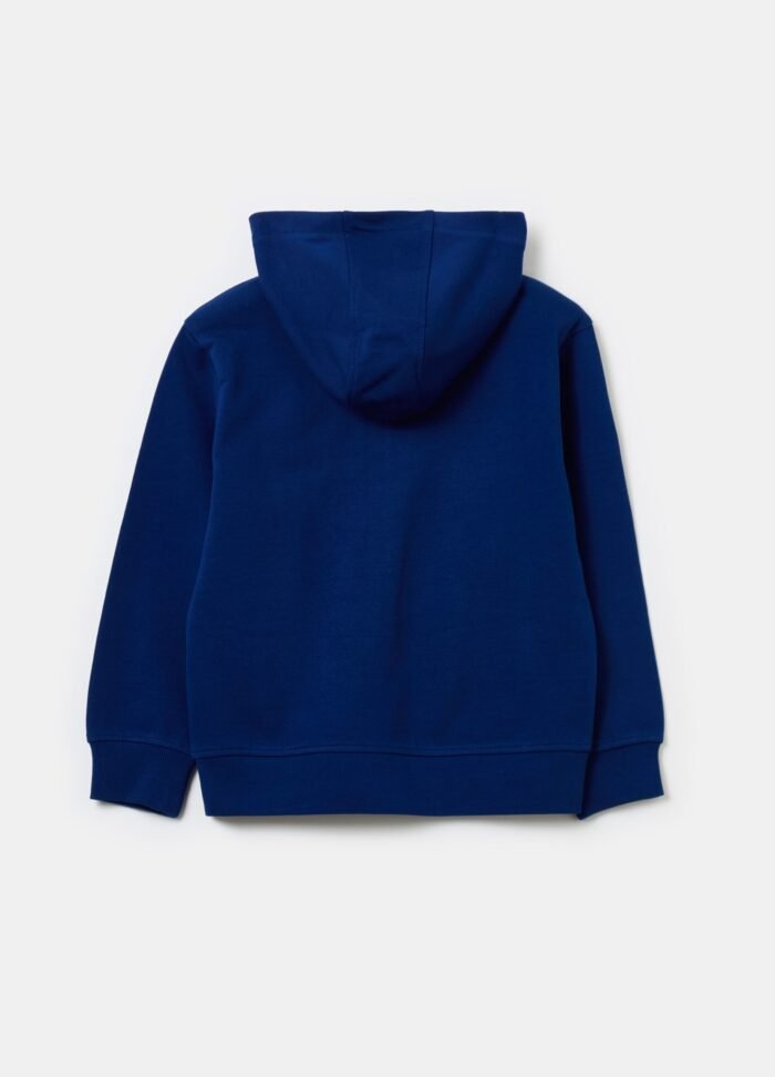 ⁦Boys' Hoodie – Deep Blue⁩ - الصورة ⁦2⁩