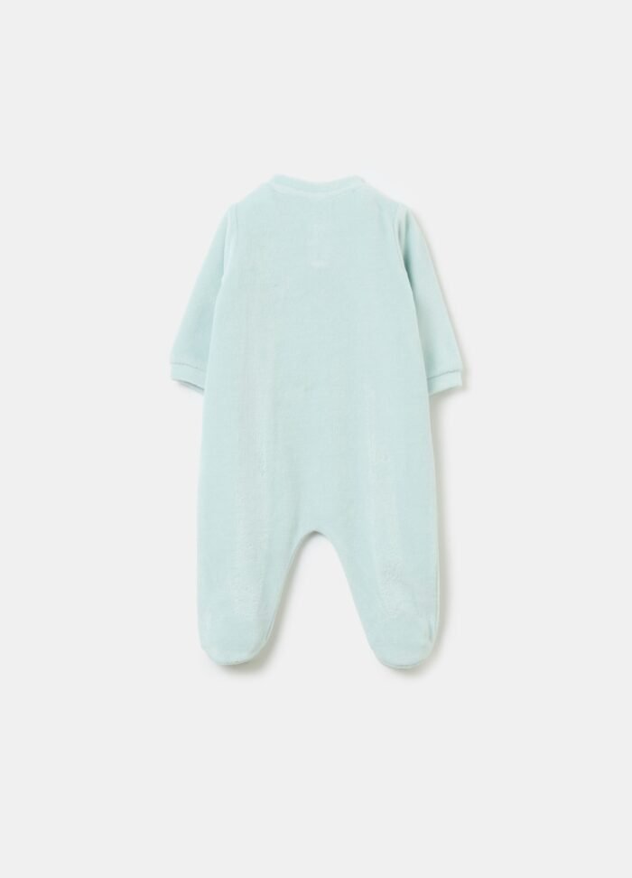 ⁦Baby Romper – Misty Blue⁩ - الصورة ⁦2⁩