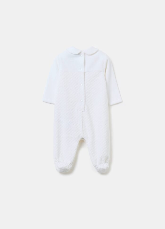 ⁦Baby Romper – Off White⁩ - الصورة ⁦2⁩