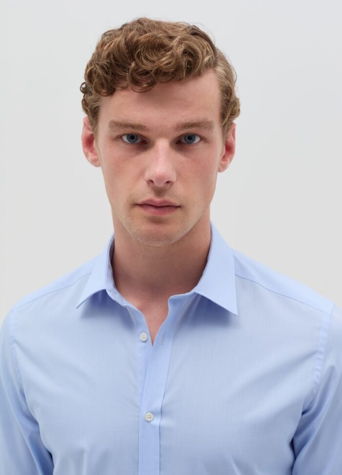 ⁦Men's Shirt – Baltic Blue⁩ - الصورة ⁦2⁩