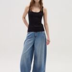 OVS Lurex Rib Ta Black