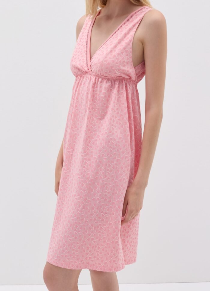 ⁦Women's Nightdress – Ballet Pink⁩ - الصورة ⁦2⁩