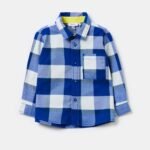 OVS Checked Shir Panna/Blu