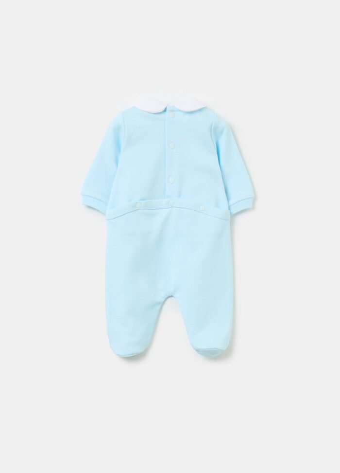 ⁦Baby Puppy Romper – Blue⁩ - الصورة ⁦2⁩