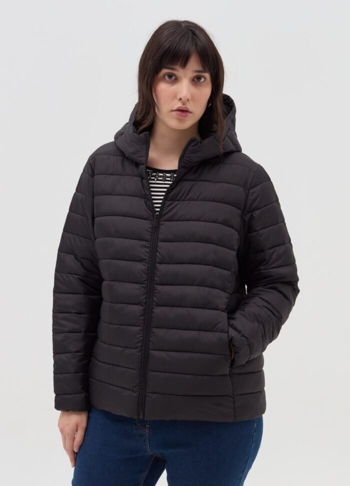 ⁦Women's Ultralight Jacket – Black⁩ - الصورة ⁦2⁩