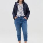 Women's Quilted Jacket – Navy