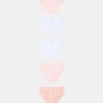 Girls' 5-Pack Briefs – Multicolour