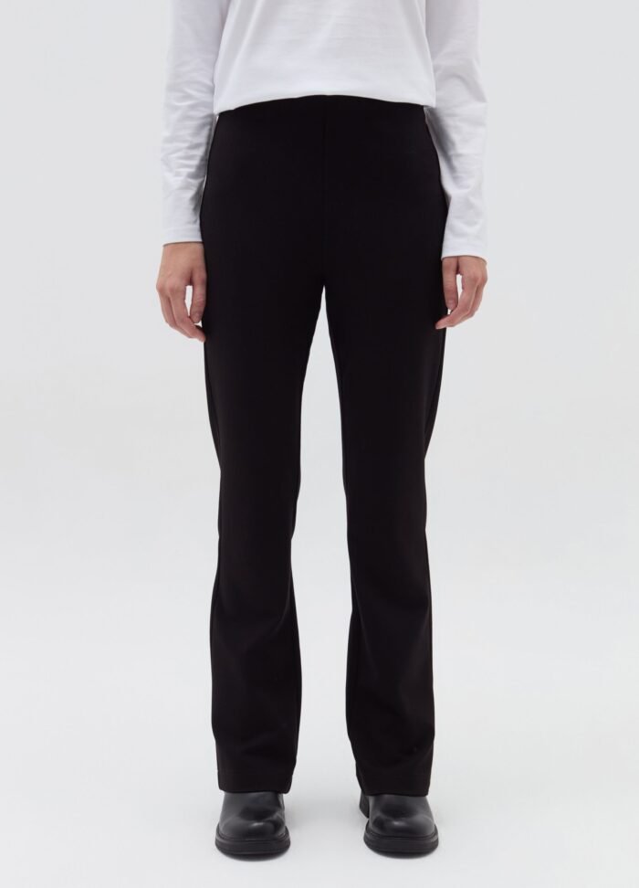 ⁦Women's Leggings – Black⁩ - الصورة ⁦2⁩