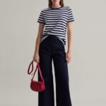 OVS Highrise Wid Dark Blue