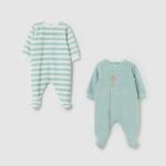 OVS Pk 2 Romper Green