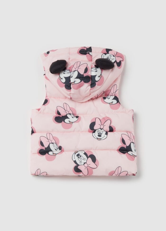 ⁦Baby Minnie Mouse Gilet – Pale Pink⁩ - الصورة ⁦2⁩