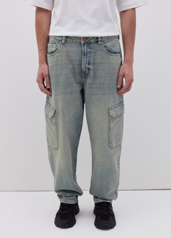 ⁦Men's Skate Jeans – Light Blue⁩ - الصورة ⁦2⁩