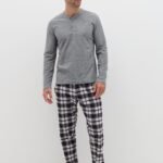 OVS Pj L Ser Waf Med Grey Mel