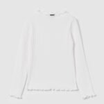 OVS T-Shirt L/S Off White