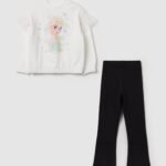 OVS Jogging Set Bianco/Nero