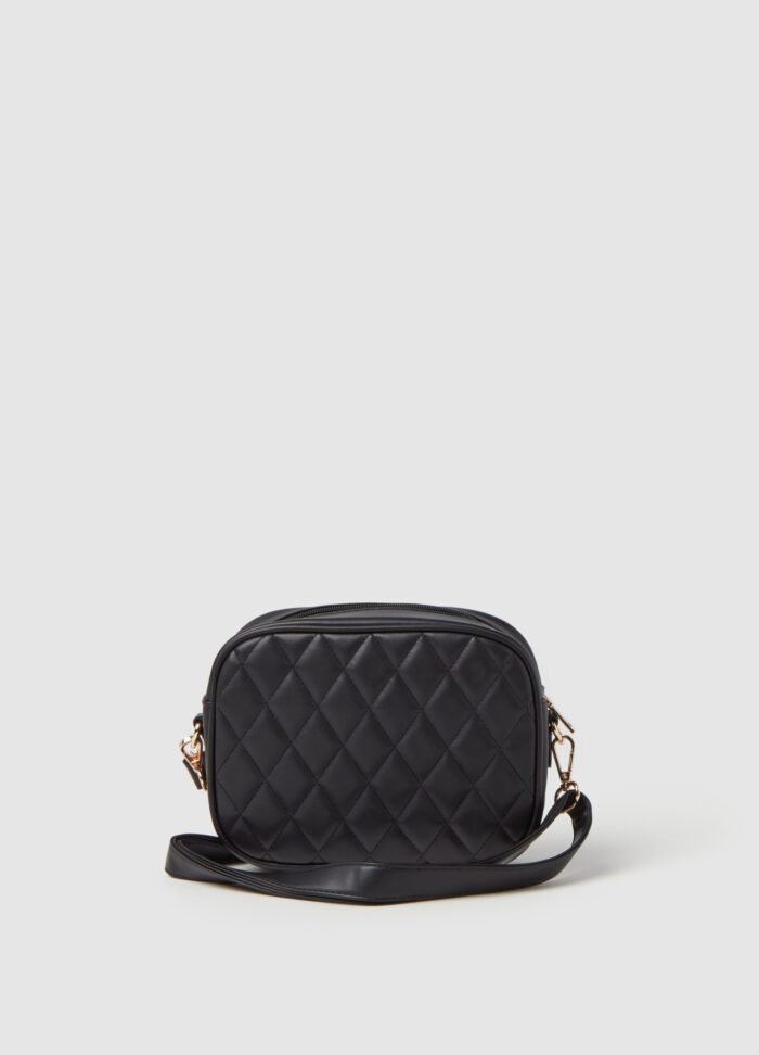 ⁦Women's Quilted Bag – Black⁩ - الصورة ⁦2⁩