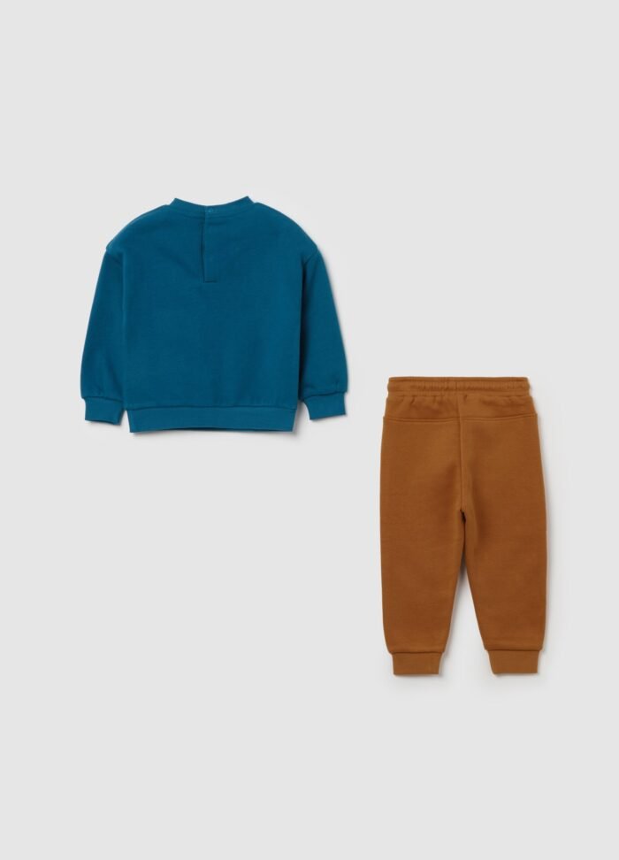 ⁦Baby Boys' Jogging Set – Blue⁩ - الصورة ⁦2⁩