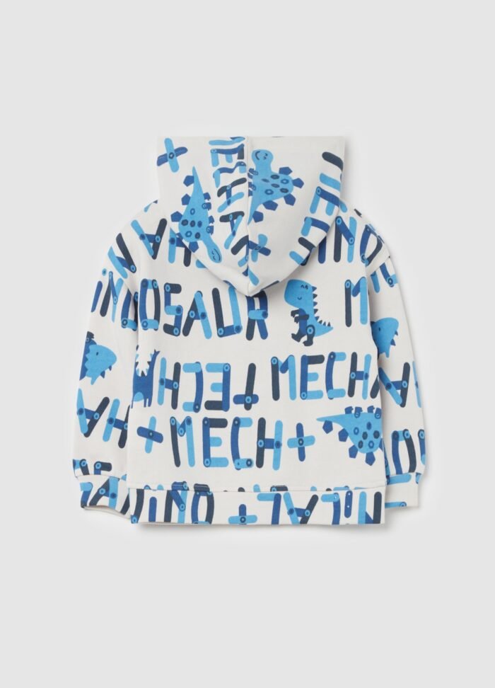 ⁦Baby Printed Sweater – Beige⁩ - الصورة ⁦2⁩