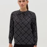 OVS Shi218 Shirt Quadro Nero