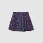 OVS Skirt W/Aop Navy Blue