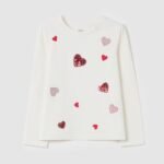 OVS T-Shirt L/S Off White
