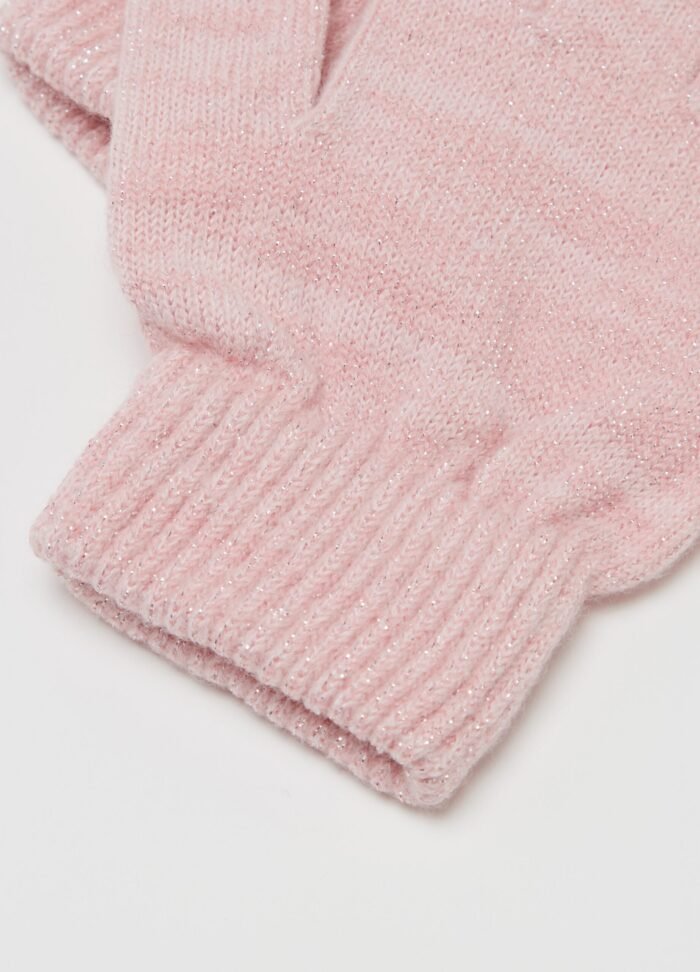 ⁦Girls' Gloves – Rose Pink⁩ - الصورة ⁦2⁩