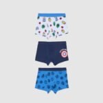 OVS Pk 3 Boxer 3 Blu/Bianco